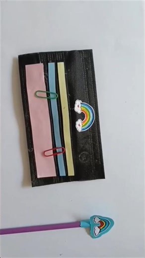 DIY Pencil Case for School Supplies #schoolsupplies #pencilcase #shorts #diy