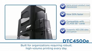 Fargo DTC4500e Card Printer
