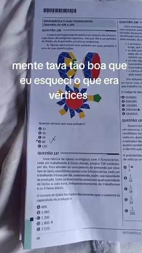 Explicação sobre Vértices em Poliedros e Matemática