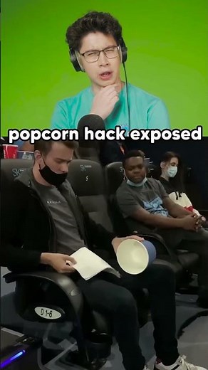 He Exposed The Popcorn Magic Trick!😱 #reaction