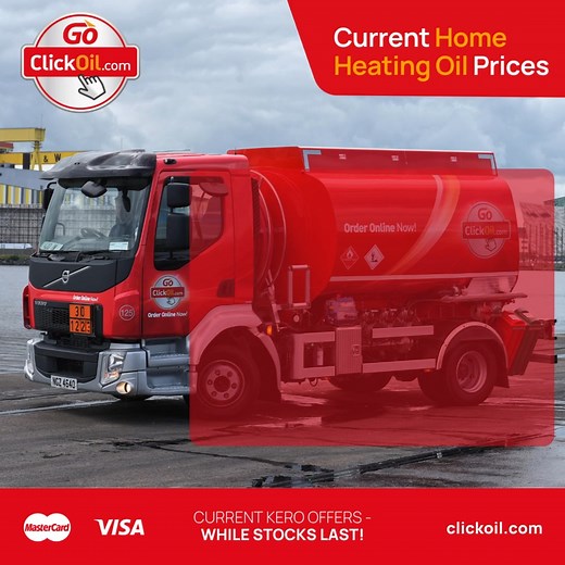 Current Home Heating Oil Prices Delivery Areas: BT1- BT32 📍 Visit us online today to order 📲 | Clickoil