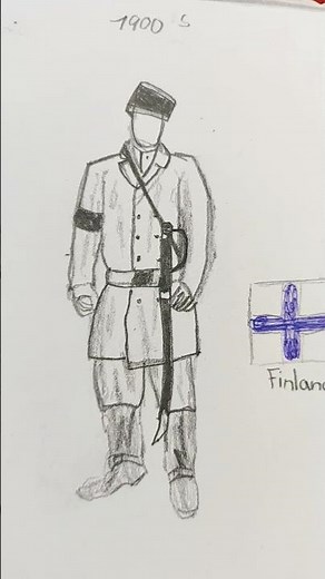 day 6 of drawing every soldier from ww1