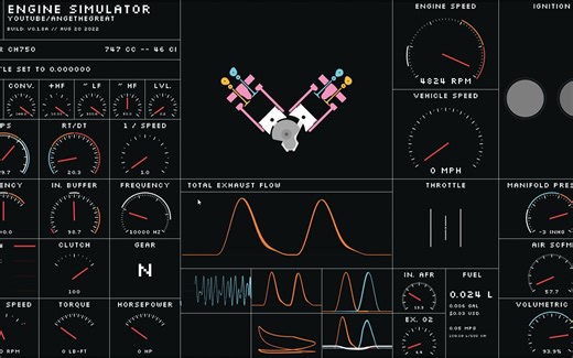 分享一个发动机声浪模拟软件