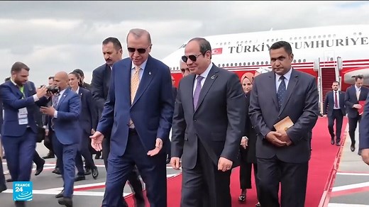 40K views · 3.3K reactions | السيسي يتوجه إلى تركيا في أول زيارة لرئيس مصري منذ 12 عاما | فرانس 24 / FRANCE 24 Arabic | Facebook