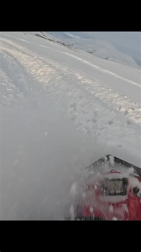 First Time Riding a Snow Machine in Alaska