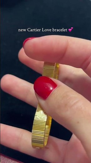 New Cartier LOVE bracelet