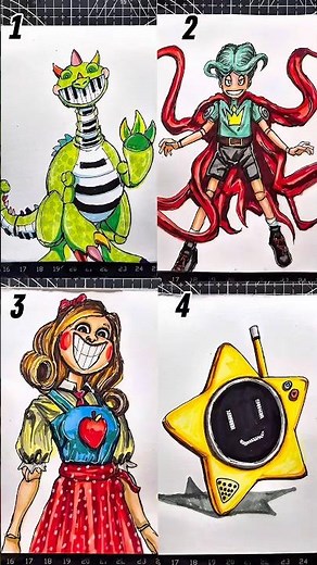 Characters compilation Poppy Playtime #drawing #poppyplaytimechapter5 #art #sketch #poppyplaytime