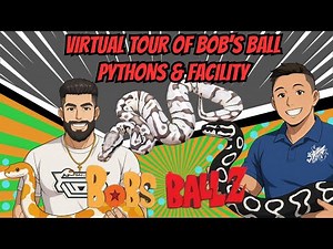 Virtual TOUR of BOB’S BALLZ with Bob Vu + His Secrets to Success in the Ball Python Game!