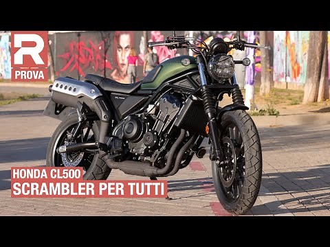 Honda CL500 test: how the budget Japanese scrambler performs on the road. Its advantages, disadva...