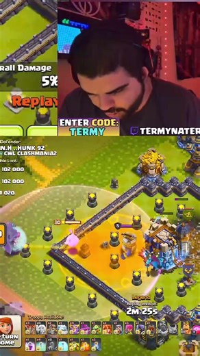 THE WARDEN DOESN'T WANT TO FIGHT THE GUARDIAN... (Clash Of Clans)