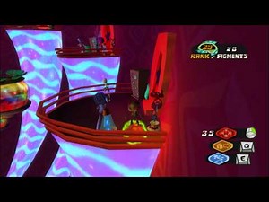 Psychonauts Collecting in Milla's Dance Party part 1 of 2