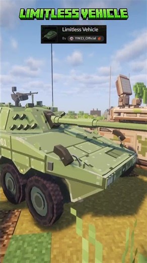 Top Military Minecraft Mods #15 #shorts #minecraft