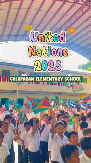 1.6K views · 88 reactions | United Nations 2025 Celebration! 殺 A day filled with color, culture, and unity at Calaparan Elementary School!  #CES #UnitedNations2025 | Calaparan Elementary School | Facebook