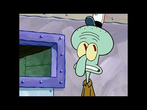 Squidward Looking and Thinking for 10 Minutes