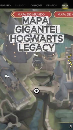 The Real Size of the Hogwarts Legacy Map! How to Use Fast Travel