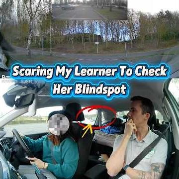 Learn to Manoeuvre: Scaring My Learner To Check Her Blindspot During A Forward Bay Park