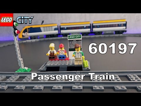 LEGO City | 60197 | Passenger Train | Cinematic Review | 4K