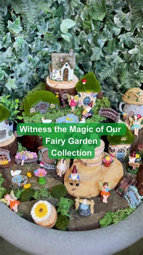 Create Your Own Magical Fairy Garden with 35 Figurines