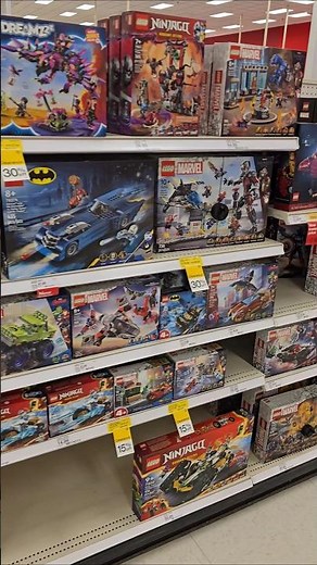 TARGET HAS CLEARANCE LEGO UP TO HALF PRICE! Star Wars. Mario. Sonic. More! #lego #target #clearance
