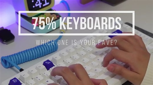 [键盘音]75配列键盘打字合集