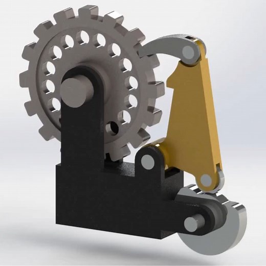 3D Cad Designer on Instagram: "How will you use this mechanism? Any idea! Save & Share with your friends and mentors ➡️ Design reference Trinityscsp ➡️ Are you looking for Designer? Contact us @3dcaddesigner Advertise your Company through our designs 😊 DM FOR ANY INQUIRY @3dcaddesigner #3ddesign #cad #mechanicalengineering #cam #gear #machine #design #3dmodeling #trending #slot #industrial #designconcept #engineers #creo #fusion360 #solidworks #anydesign #architecture #furnituredesign #3dprinti