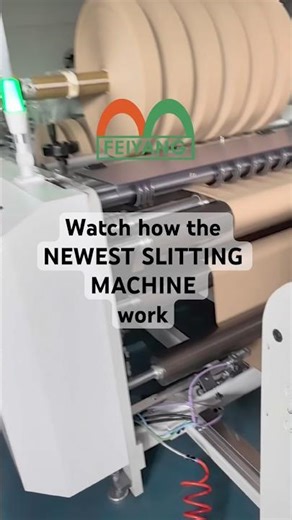 The operation of our newest slitting machine.