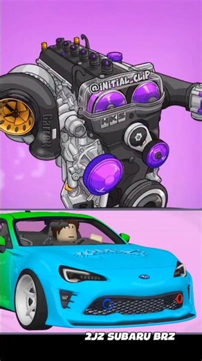 🔥2JZ? SUBARU BRZ (JDM) |animation|(Credits: intial clip)🔥
