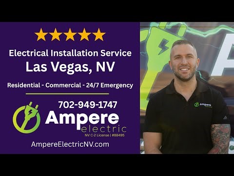 Electrical Installation Service Las Vegas ⚡️ Dedicated 20amp Circuits 📞 Ampere Electric 702-949-1747