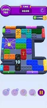 Color Block Jam Level 760 Walkthrough Solution