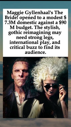 'The Bride!' Opens With $7.3M—A Bold Gothic Gamble That Needs Long‑Legged Love #TheBride
