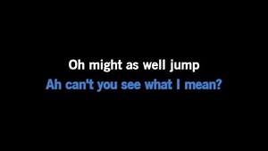 Karaoke Jump - Van Halen - CDG, MP4, KFN - Karaoke Version