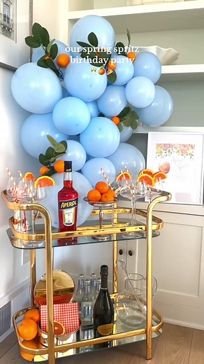 This is your sign to throw a spring spritz party!🥂🍊 #fyp #foryoupage