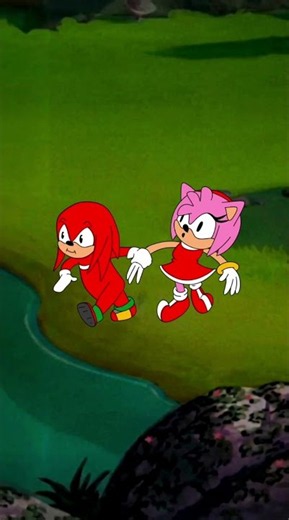 Amy Rose and Knuckles - Swimming lessons (Sonic the Hedgehog 4 Animation)