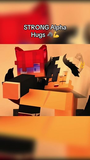 I mean who wouldn’t want to get a hug from a big strong hybrid werewolf! 👀✨ #minecraft #minecraftroleplay #HexHallowsRP #alpha #aphmau