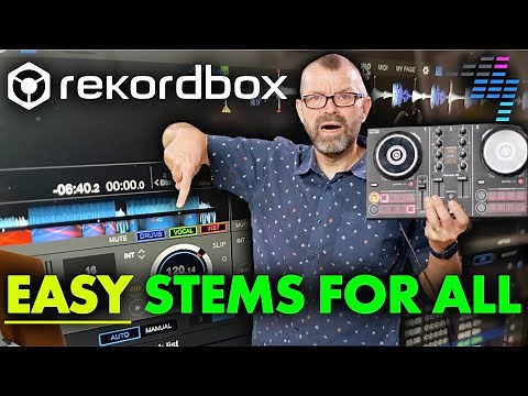 Fastest Way To Use Stems On ALL Rekordbox Gear (❌ Midi mapping)