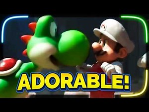 Yoshi is TOO CUTE in this Extended Super Mario Galaxy Movie Meeting Scene!