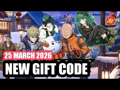 NEW CODE ONE PUNCH MAN The Strongest Giftcode & Redeem March 2026