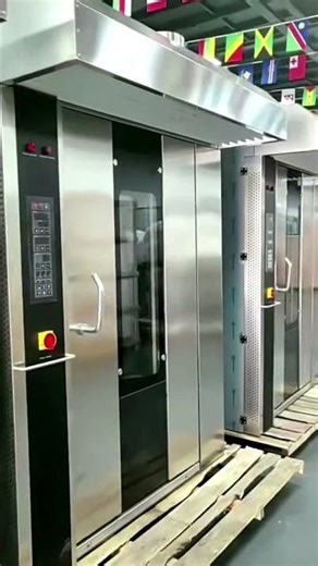 Complete Bakery Machines Industrial Full Set Bread Cake Bakery Baking Oven Rotary Oven for Bakery