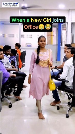What Guys Will Do for the New Girl in Office #OfficeComedy #Relatable #Hilarious