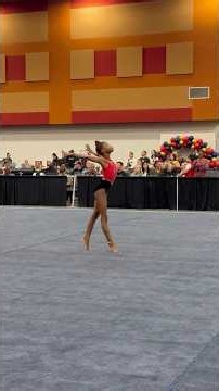 Level 5 floor routine at AZ State Championship in Glendale, AZ 9.725 🥈
