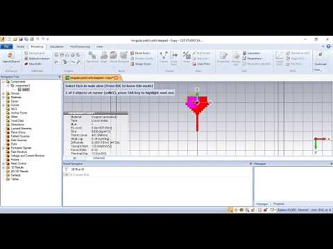 Triangular patch with stepped | Triangular Microstrip Antenna |Patch antenna design using cst studio