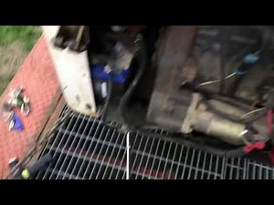 Removing the turbo on a 2006 T190 bobcat track loader skid steer