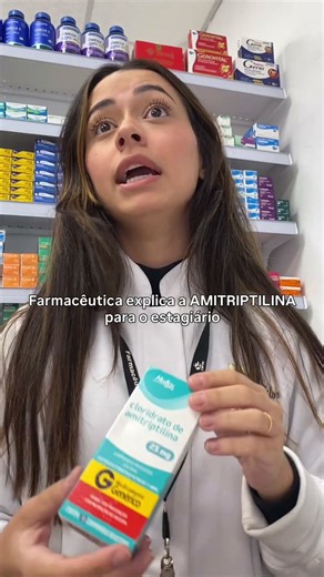 EXPLICANDO A AMITRIPTILINA #farmacia