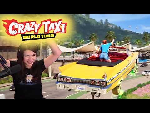 Crazy Taxi World! CRAZY TAXI IS BACK!! (Trailer Reaction)