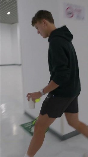 No Limit To Holger Rune's Talent! 👏 #TrainingOnTour!