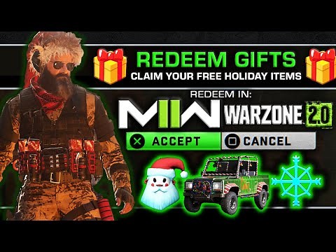 COD MW2: HOW TO REDEEM FREE HOLIDAY GIFT BUNDLES! (LIMITED)