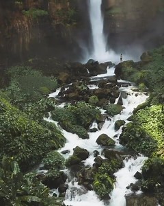 Waterfall Goals! 😍🤩 🌍 East Java, Indonesia 📸 @agusleohalim | Bucket List Travels