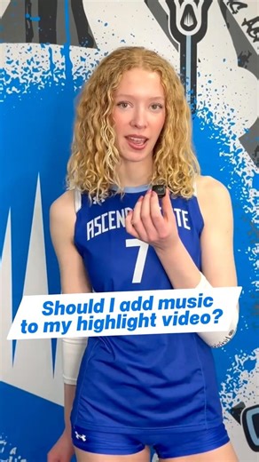 Should I add music to my highlight video?