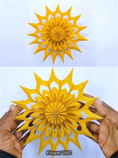 Paper Snowflakes For Home Decoration Origami Paper Ideas #snowflakes #shrotsvideo