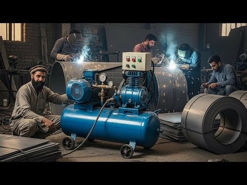 From Steel to Power: The Air Compressor Manufacturing Process